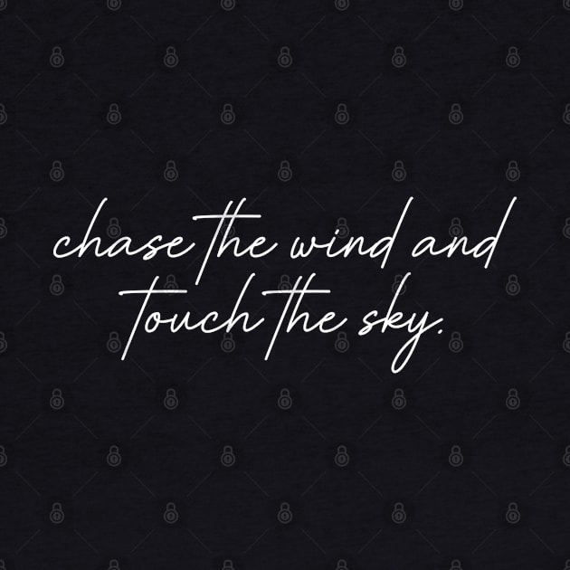 Chase the Wind by tinkermamadesigns